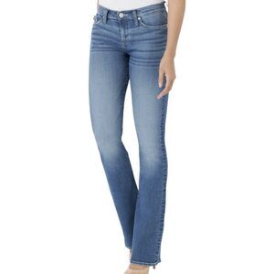 Rock & Republic Women's 12 Kasandra Mid Rise Bootcut Jeans Embroidered Pockets